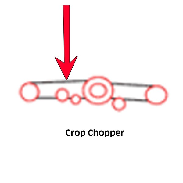 Aftermarket 317535030 Rear Belt Fits Mpl Moline Crop Chopper Models 8700 8900 COB40-0566 - main